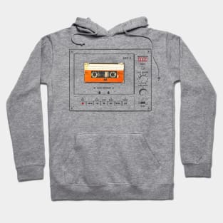 vintage Cassette Tape Player Hoodie